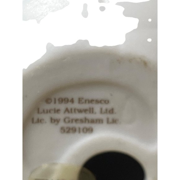 Enesco Christmas Ornament "Give Yourself A Hug" 1994 Memories of Yesterday W/Box - Picture 9 of 12